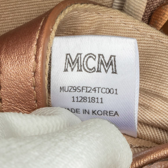 Pre-Loved MCM Visetos Modular Stark Belt Bag - Picture 7 of 11